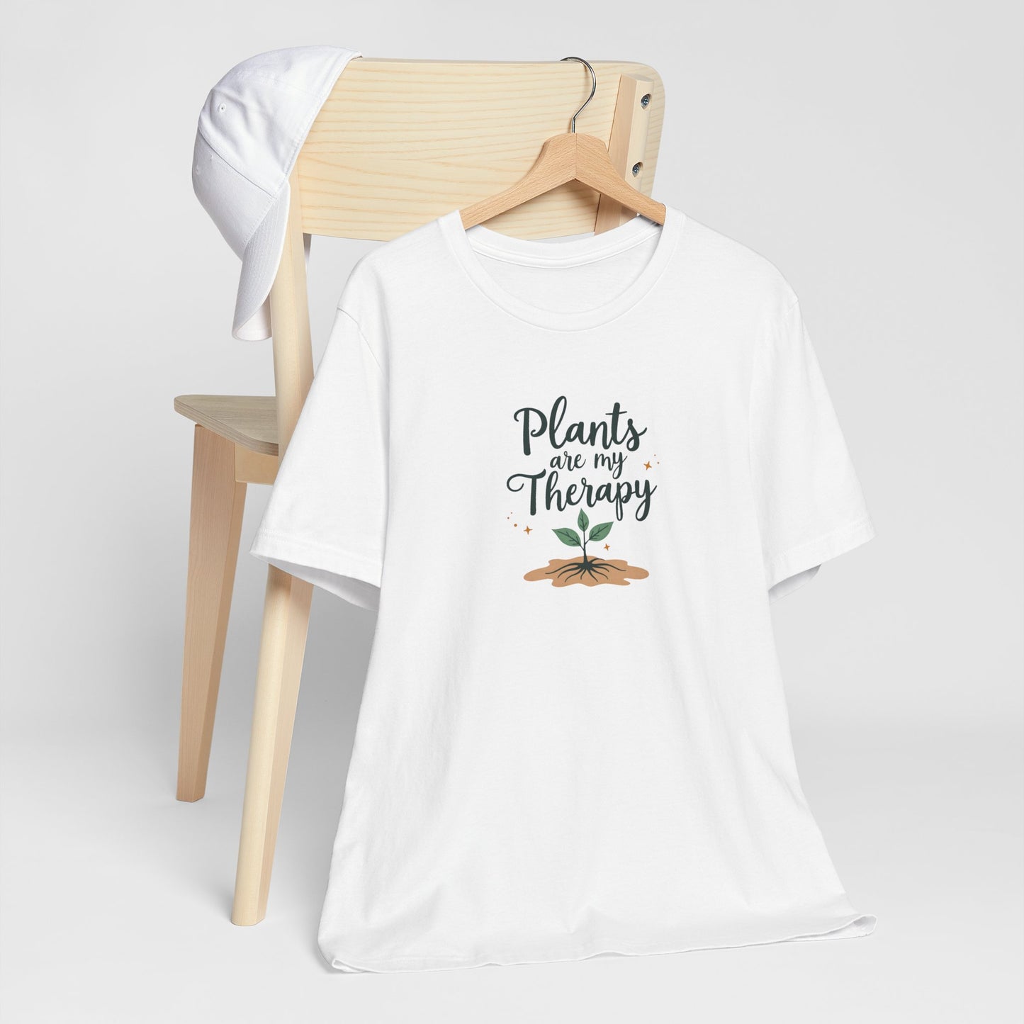Plants are My Therapy Unisex T-Shirt for Plant Lovers