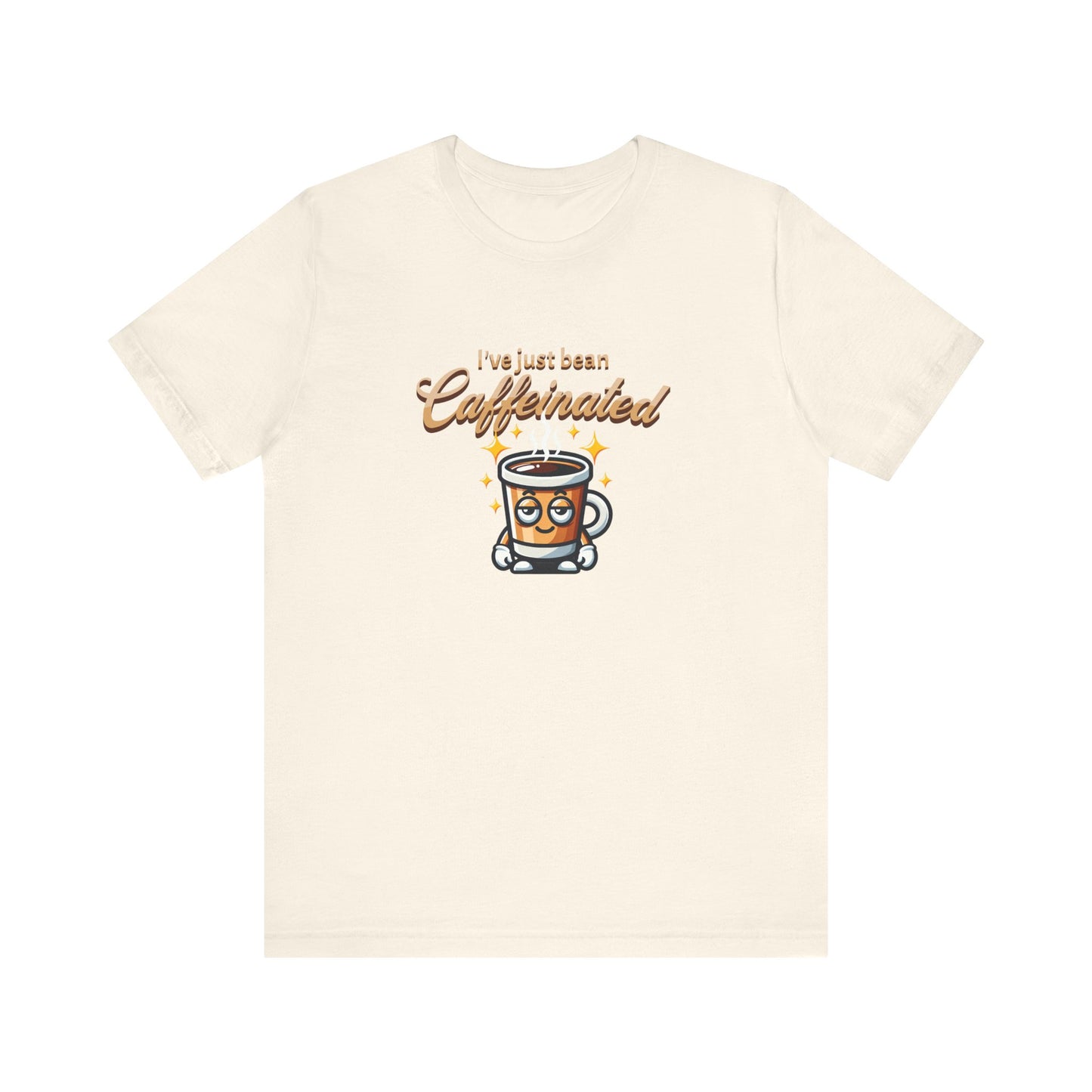 Caffeinated Vibes Unisex Jersey Tee - Perfect for Coffee Lovers