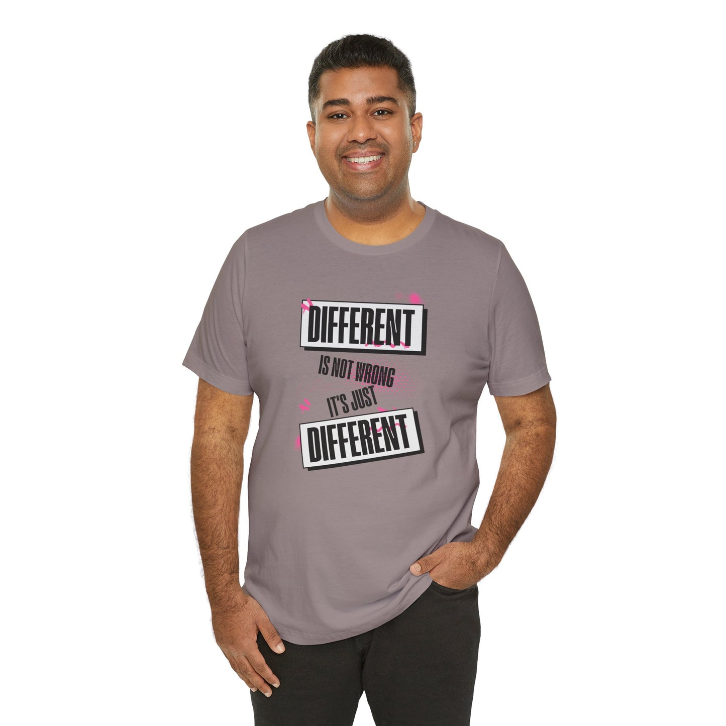 Different Is Not Wrong - It's just different - Unisex T-Shirt | Celebrate Individuality