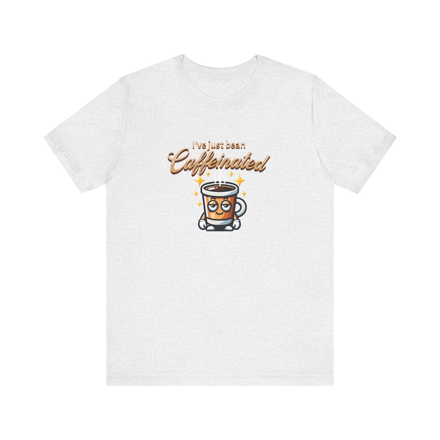 Caffeinated Vibes Unisex Jersey Tee - Perfect for Coffee Lovers