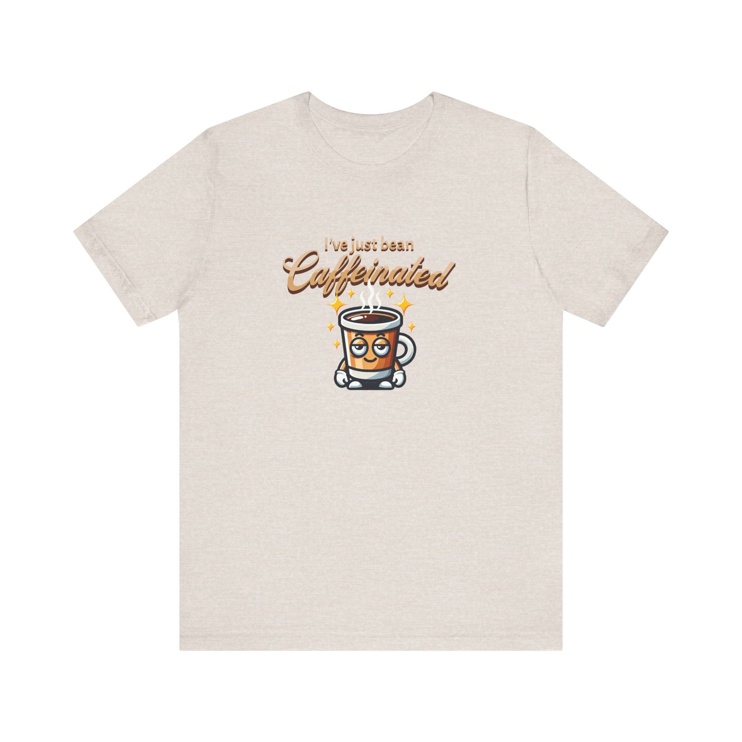 Caffeinated Vibes Unisex Jersey Tee - Perfect for Coffee Lovers