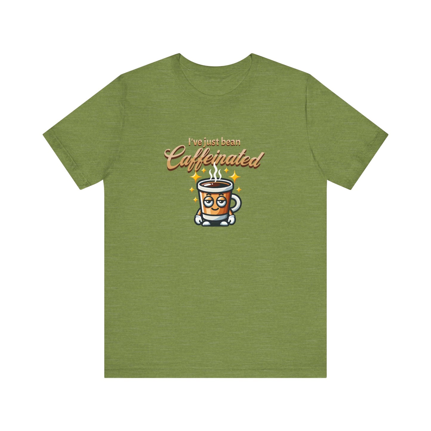 Caffeinated Vibes Unisex Jersey Tee - Perfect for Coffee Lovers