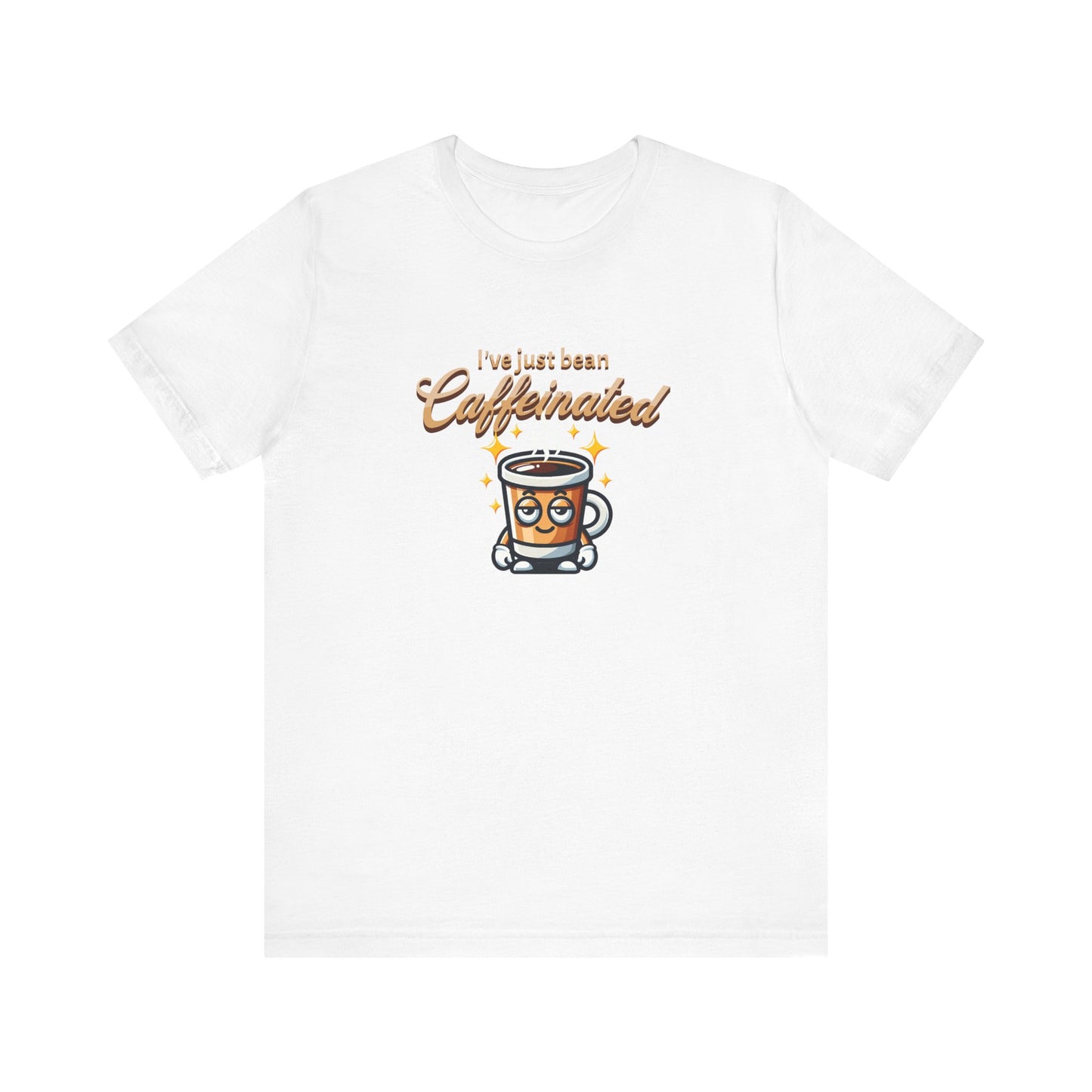 Caffeinated Vibes Unisex Jersey Tee - Perfect for Coffee Lovers