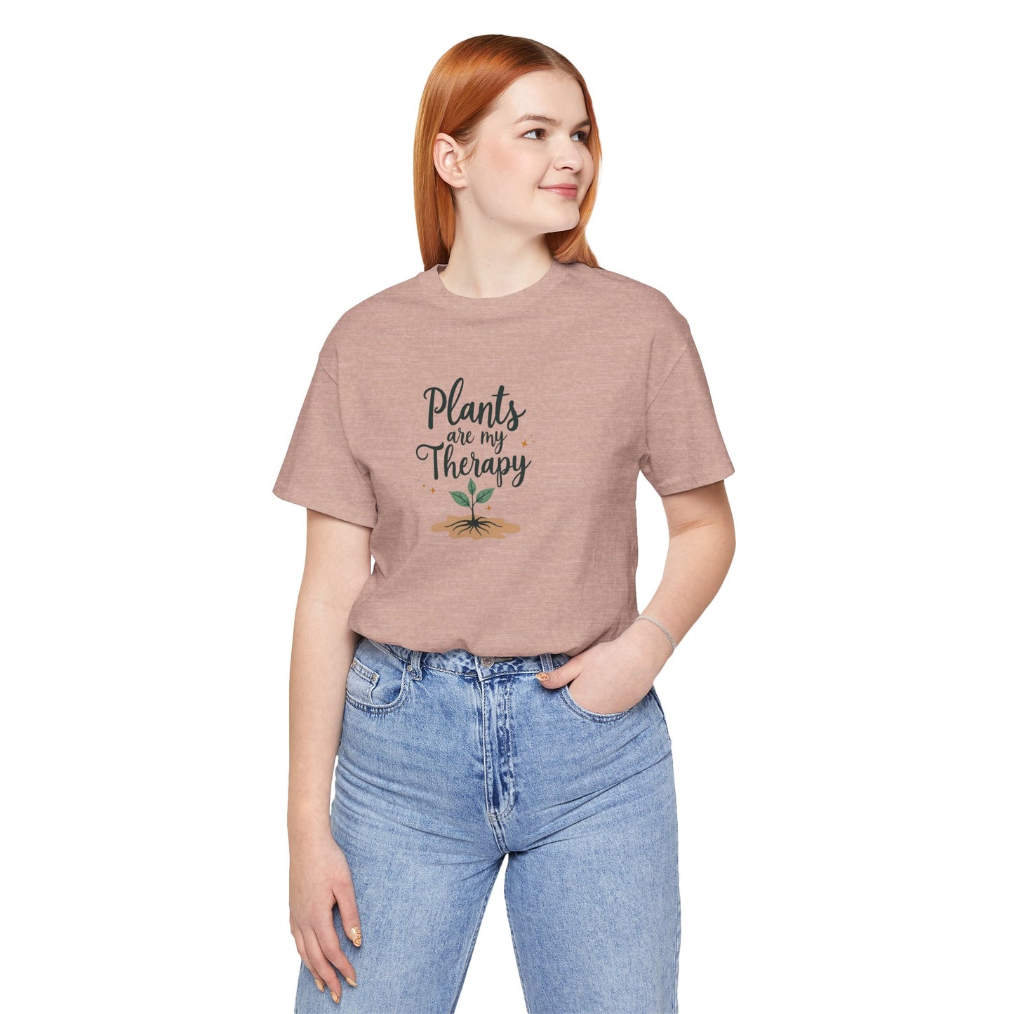 Plants are My Therapy Unisex T-Shirt for Plant Lovers