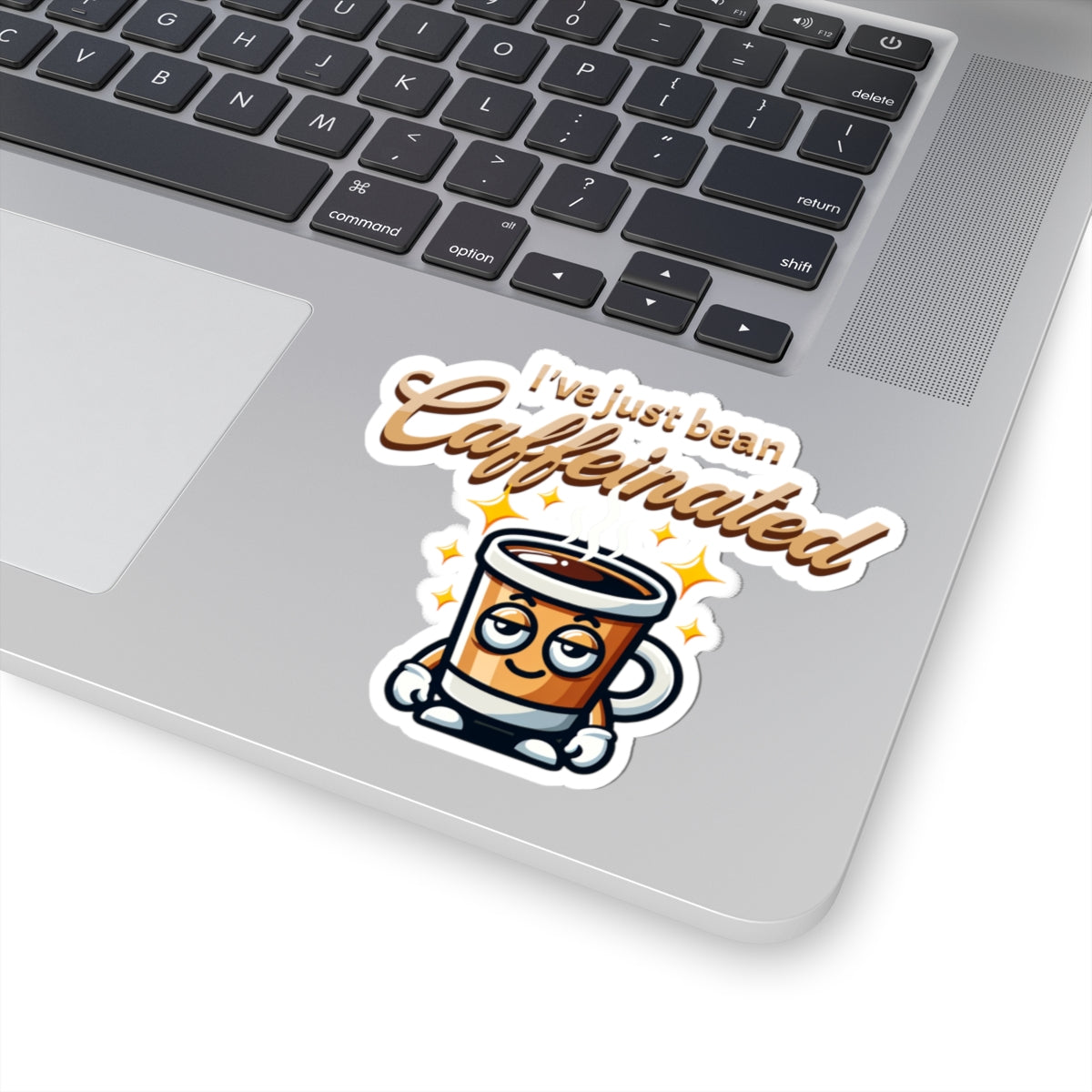 Funny Caffeinated Coffee Stickers - Perfect for Mugs, Laptops & Gifts