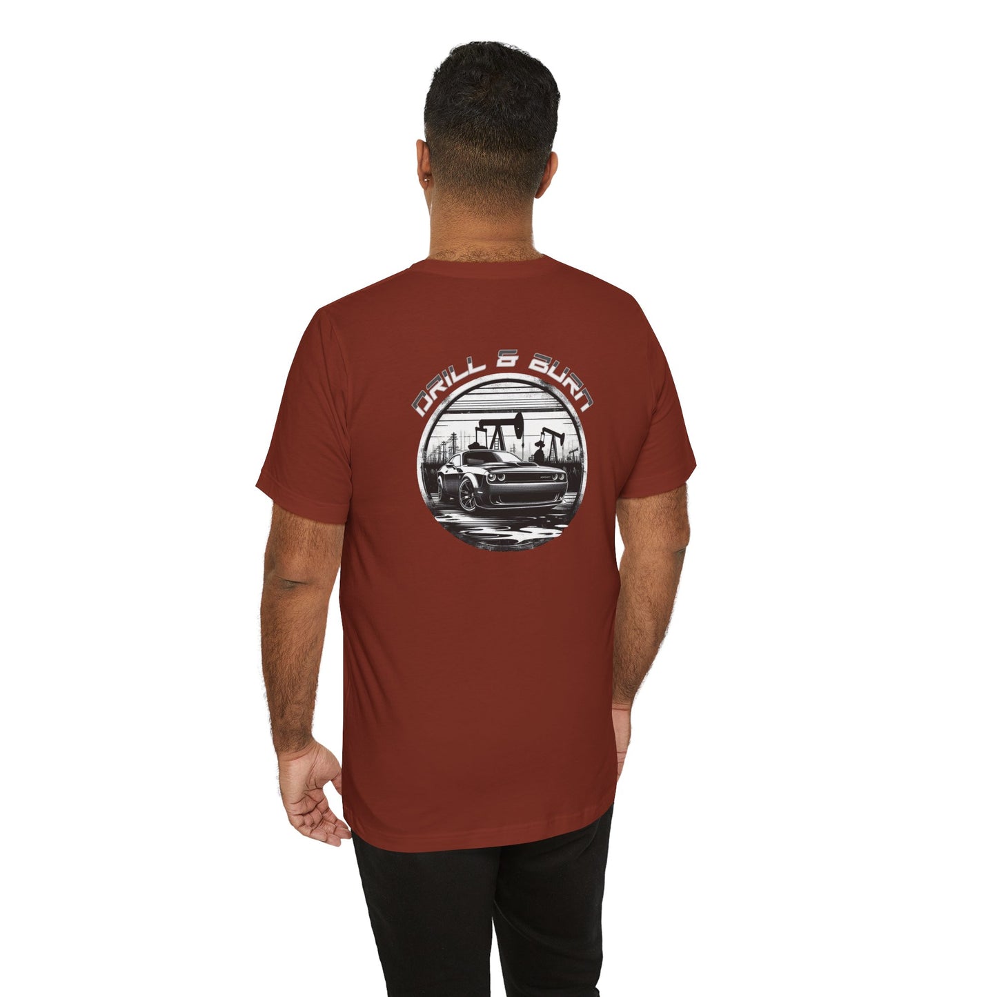 Drill & Burn  Car Unisex Tee for Car Enthusiasts Dodge