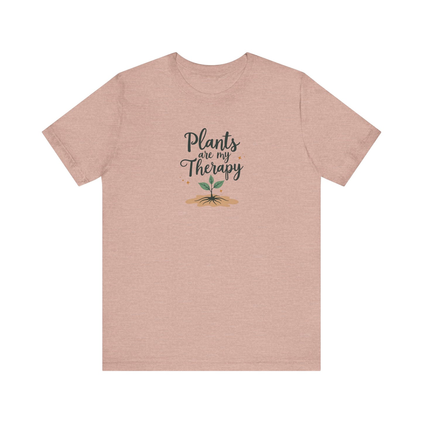Plants are My Therapy Unisex T-Shirt for Plant Lovers