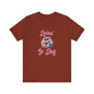 Loved by Dog Unisex Jersey Tee - Cute Miniature Schnauzer Lover Shirt