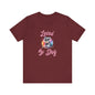 Loved by Dog Unisex Jersey Tee - Cute Miniature Schnauzer Lover Shirt