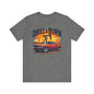 Classic Car Graphic Tee - 'Drill & Burn' Unisex Short Sleeve T-Shirt